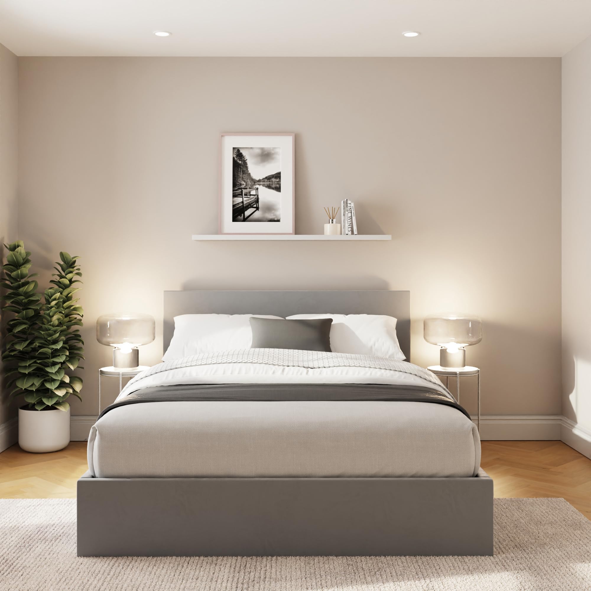 Gfw Odessa Velvet End Lift Up Storage Ottoman With Mattress Options (Buy & Save!)