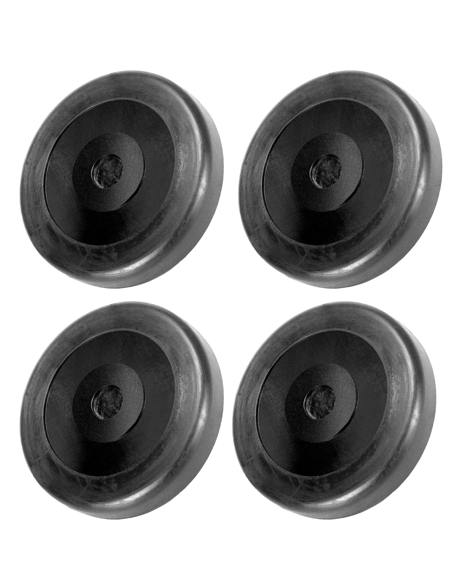 4-Pack Round Rubber Arm Pads Compatible with Benpak Lifts and Dannmar Lifts Replacement for Bendpak Car Lift Rubber Pads # 5715017
