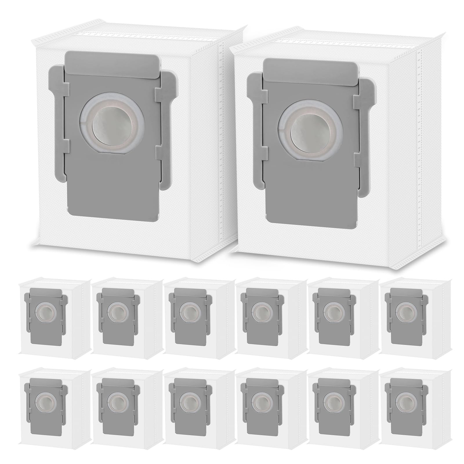 14 Pack i3 Vacuum Bags Compatible with iRobot Roomba i7+, i1+, i2+, i3+, i4+, i5+, i6+, i8+, j6+, j7+, j8+, j9+, s9+, Combo i5+, j5+, j7+, j9+ Bags Replacement Automatic Dirt Disposal Bags