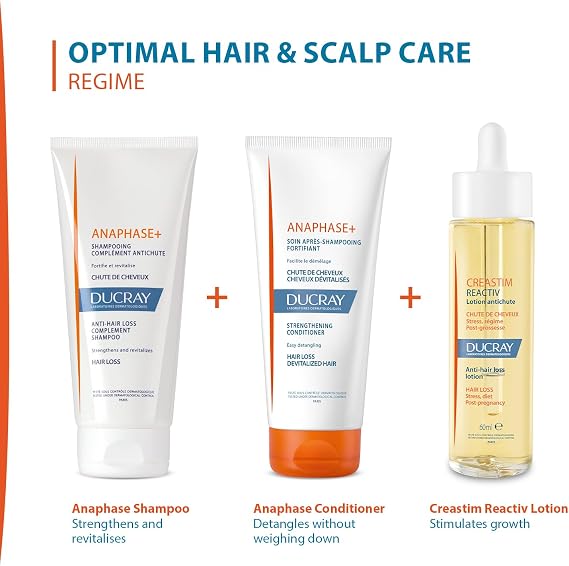 Ducray Anaphase Creastim Saç Dökülmesi Karşıtı Serum Zayıf ve Dökülmeye Eğilimli Saçlar için Losyon 60 ml