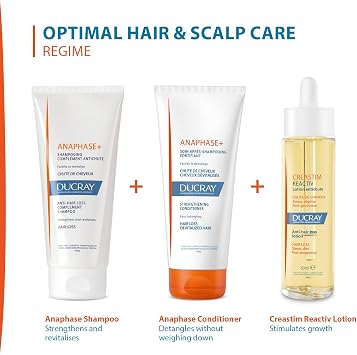 Ducray Anaphase Creastim Saç Dökülmesi Karşıtı Serum Zayıf ve Dökülmeye Eğilimli Saçlar için Losyon 60 ml