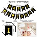 Zyozique Birthday Decorations Combo Set | Birthday Decorations Items - Paper Banner , Balloons, Star Foil Balloon, RoseGold Confetti Balloons, Ligt & Foil Curtains (Pack Of 70) gallery image