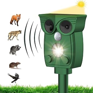 Ultraschall Tierabwehr Solar und USB