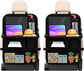 Einesin organizador de asiento de coche con bandeja