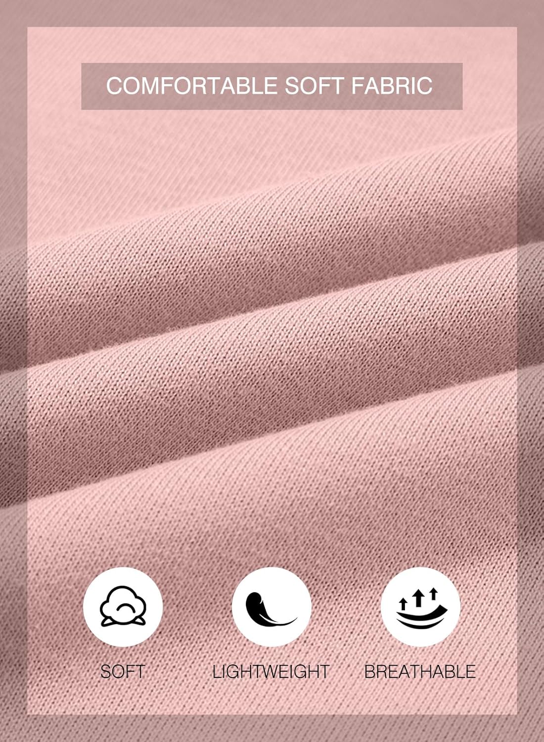 SHEWIN Womens Sweatshirt Casual Long Sleeve Lightweight Crewneck Sweatshirts Loose Solid Contrast Trim Pullover Tops - Image 6