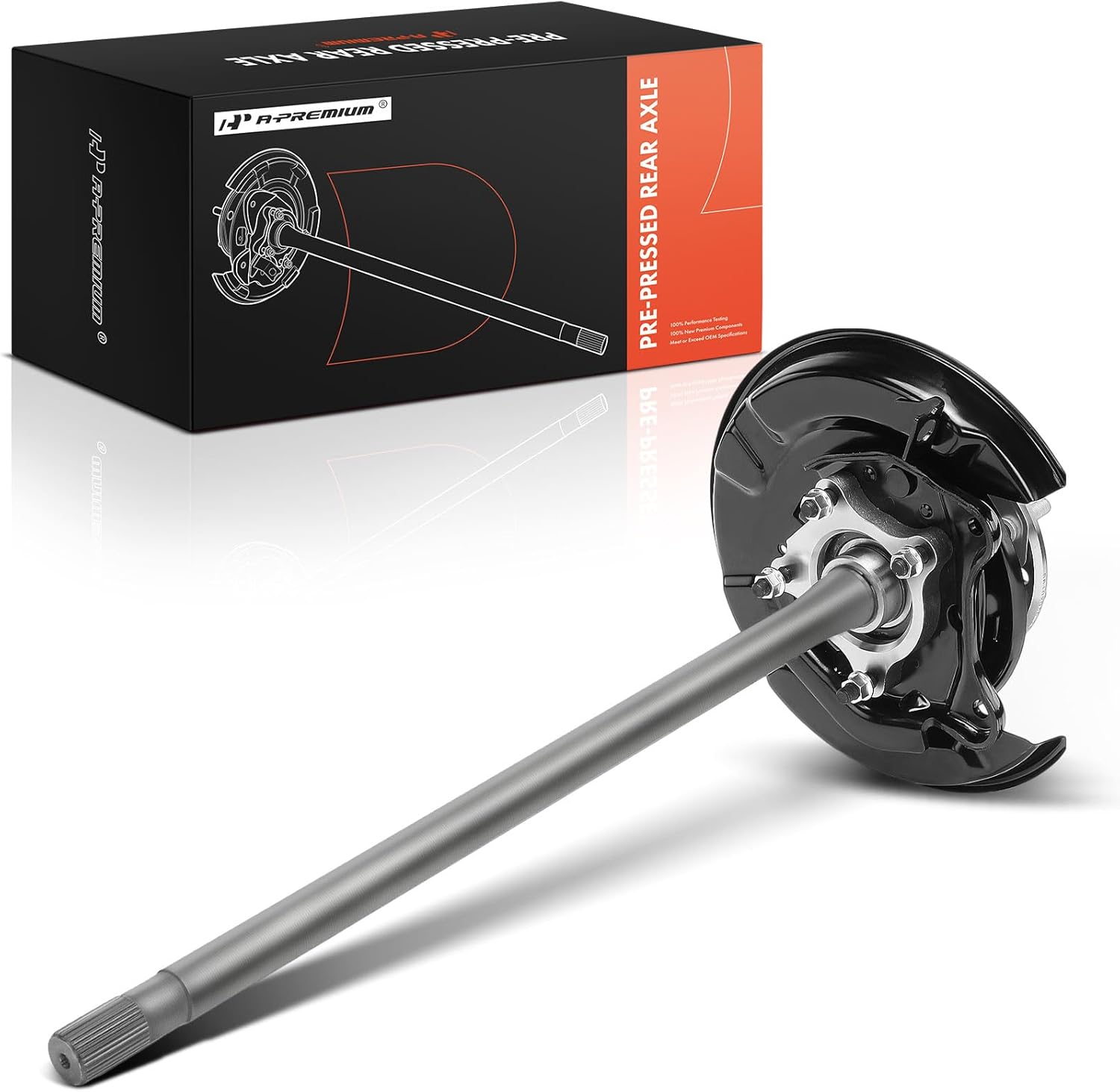 A-Premium Rear Right Drive Axle Shaft Assembly Compatible with Toyota 4Runner 2003-2009, FJ Cruiser 2007-2009 & Lexus GX470 2003-2009, Passenger Side