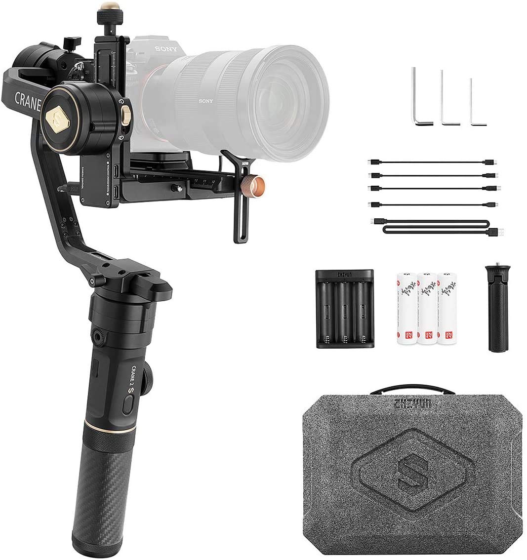 Amazon.co.jp: Zhiyun Crane 2S 3軸ハンドヘルドジンバル 