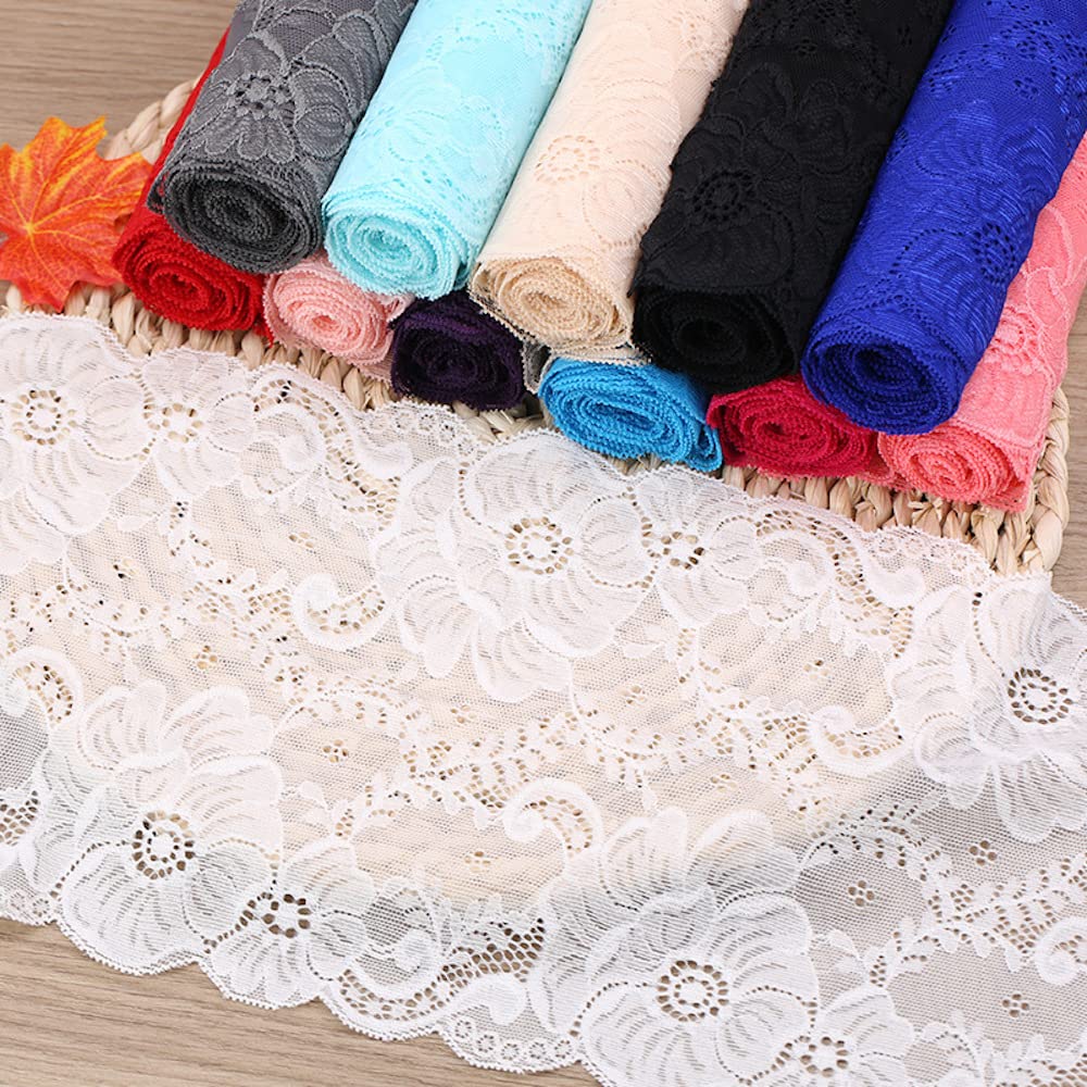 3 yards 18 cm di larghezza, vintage, passamaneria in pizzo
