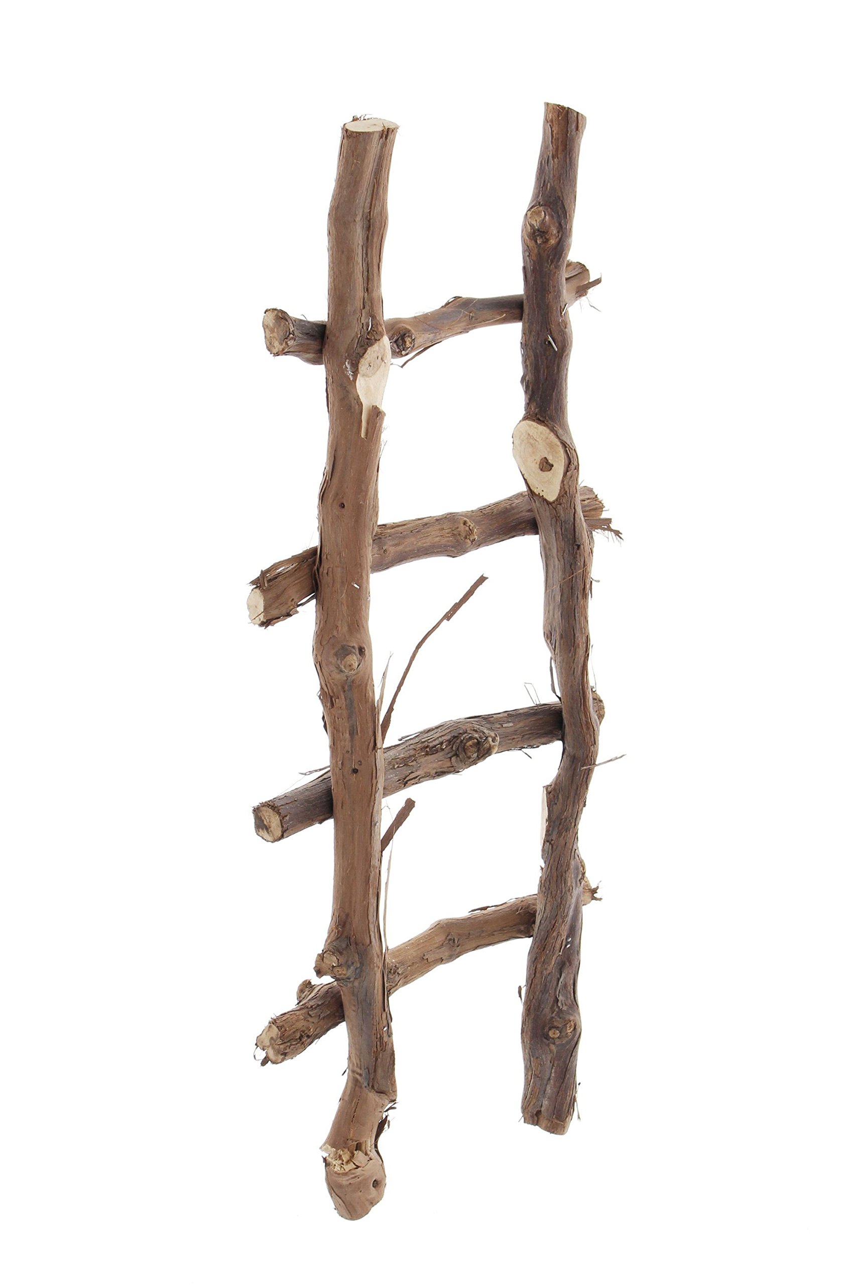 amelex 67 Echelle de déco, Charmante déco Naturelle, Morceaux de Bois de Vigne, Look Rustique