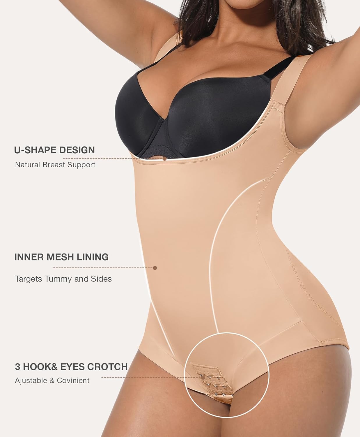 Lover-Beauty Tummy Tuck Compression Garment for Women Shapewear Tummy Control Body Shaper Faja Colombiana - Image 2