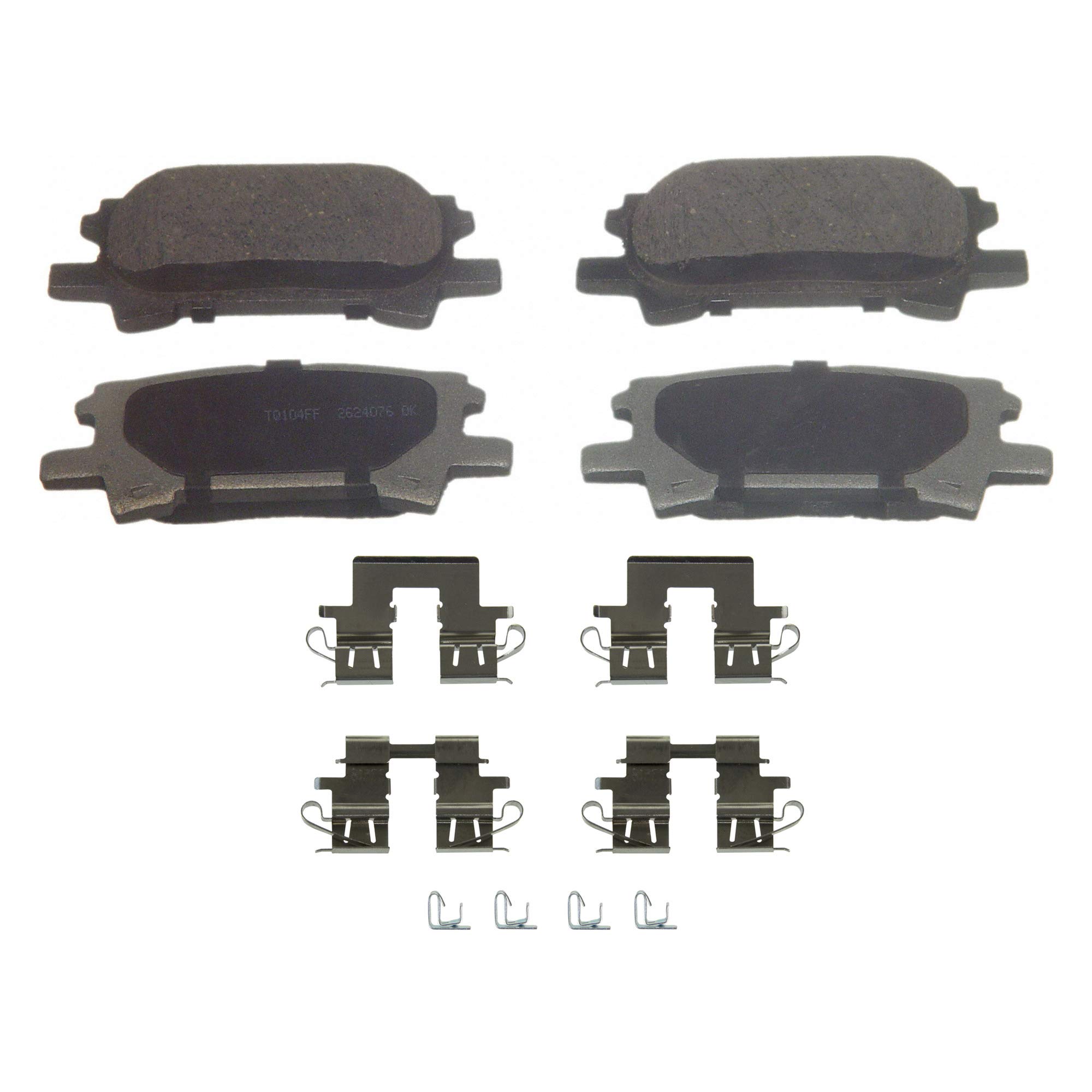 WAGNERThermoQuiet PD996 Ceramic Disc Brake Pad Set