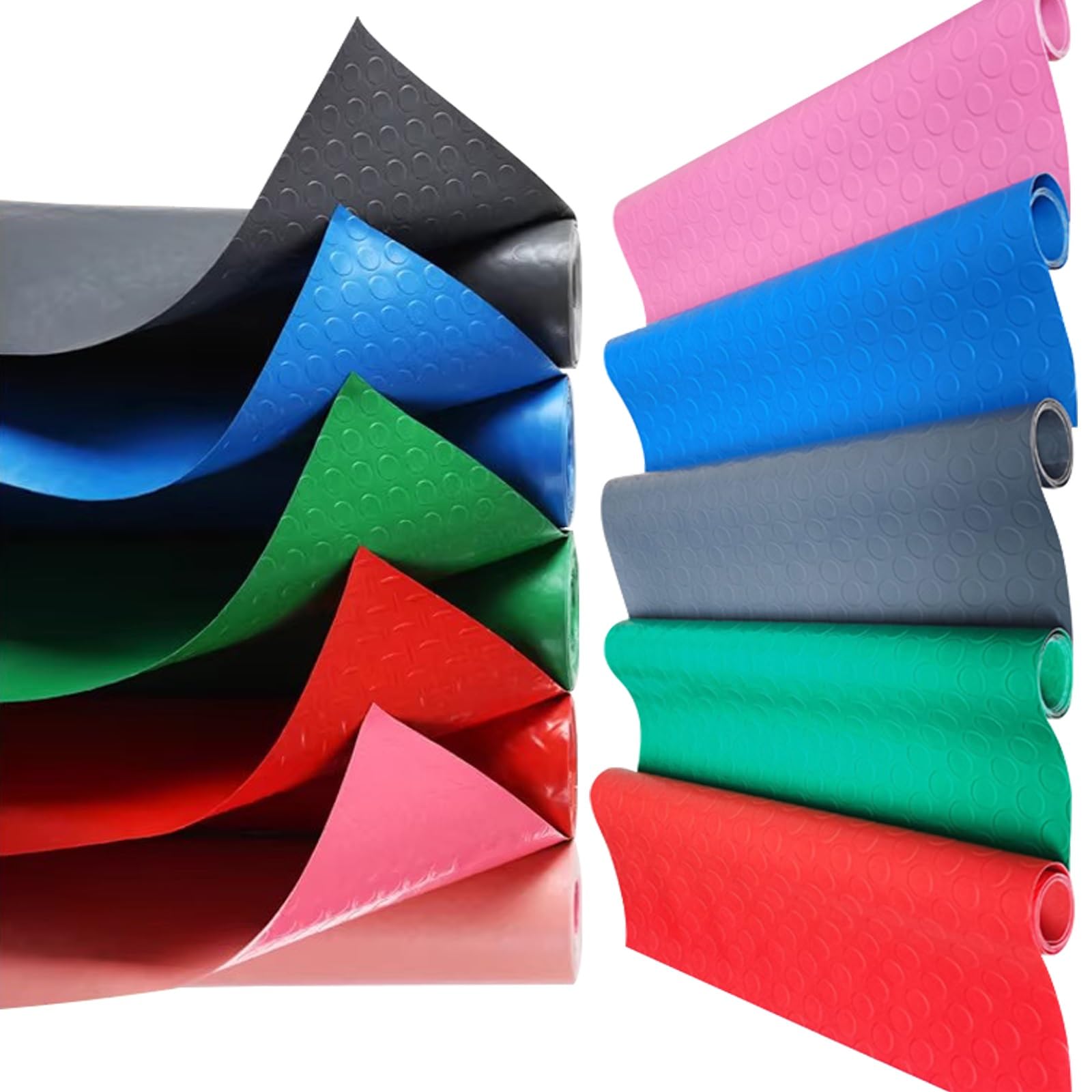 Tapis de protection de sol en PVC 1.5x6m pour protéger le garage de la voiture