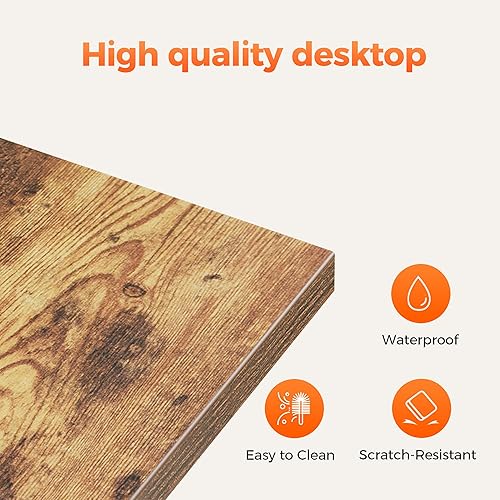 Miniatura 8 de Mericonia - Escritorio grande de 59 pulgadas en forma de L, escritorio de esquina simple para juegos con soporte para CPU y ganchos, escritorio de