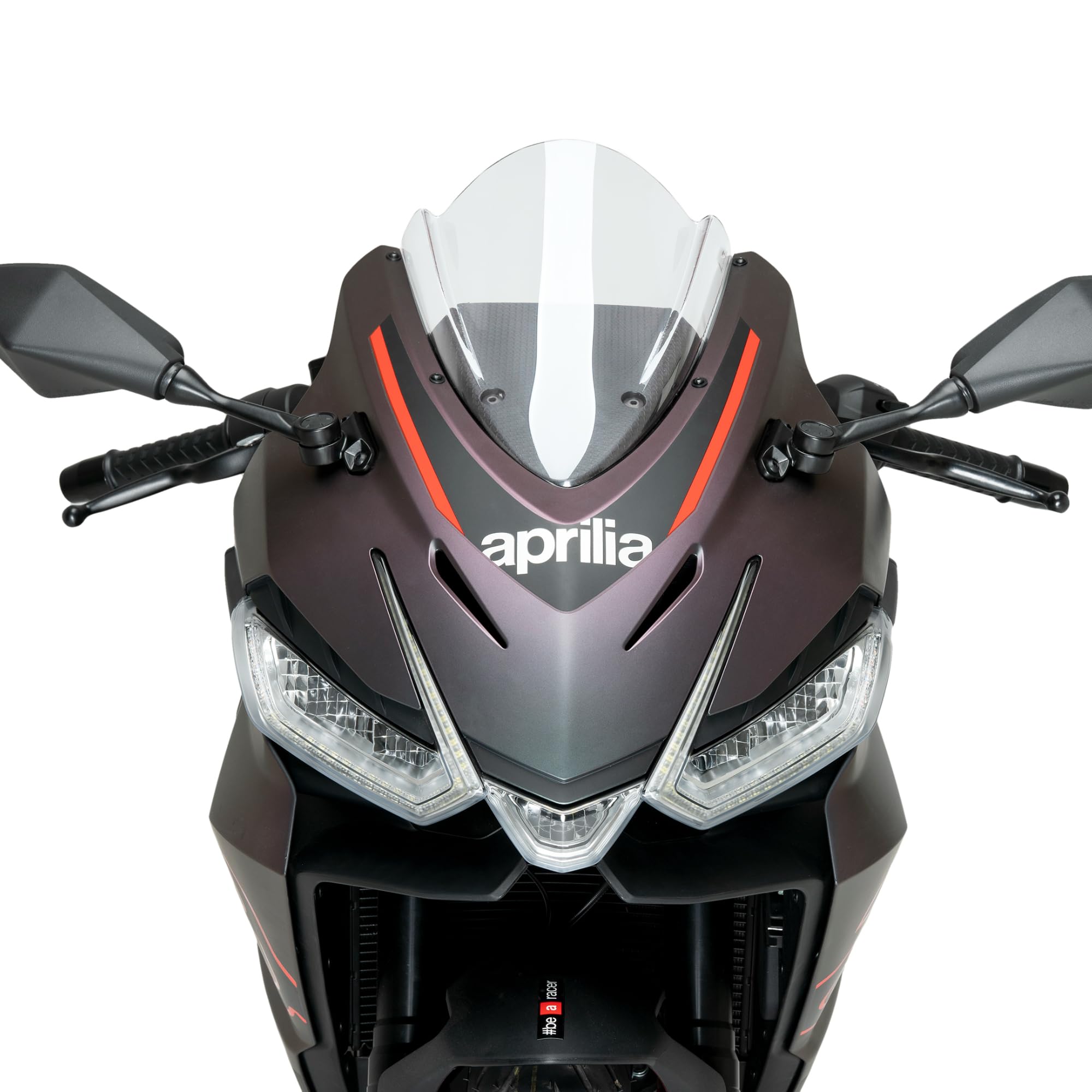 Cupolino Parabrezza Plexiglass JD9 Trasparente Compatibile con APRILIA RS 457 2024-2026