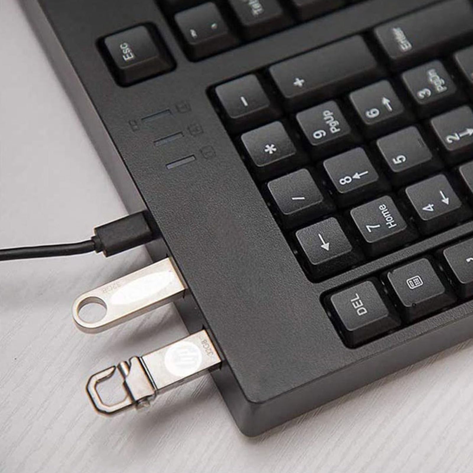 Tastiera ergonomica per mancini Layout full-size Dual USB Interface Design Boost Efficienza di lavoro