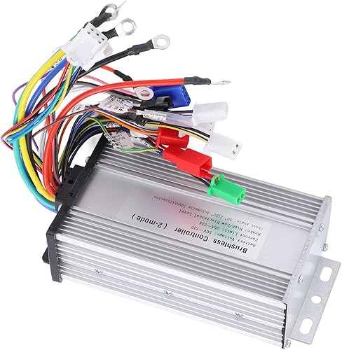 Miniatura 6 de Controlador de motor sin escobillas, controlador de motor sin escobillas 12 tubos de modo dual accesorios eléctricos para scooters 50V-72V