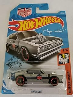 Hot Wheels 2019 Magnus Walker Urban Outlaw Muscle Mania King Kuda, Gray