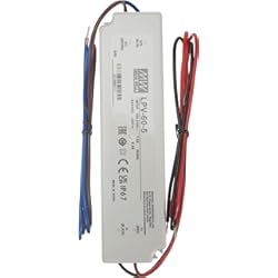 Transformador De Corriente 800 5 LED Fuente de alimentación 40W 5V 8A, MeanWell, LPV-60-5