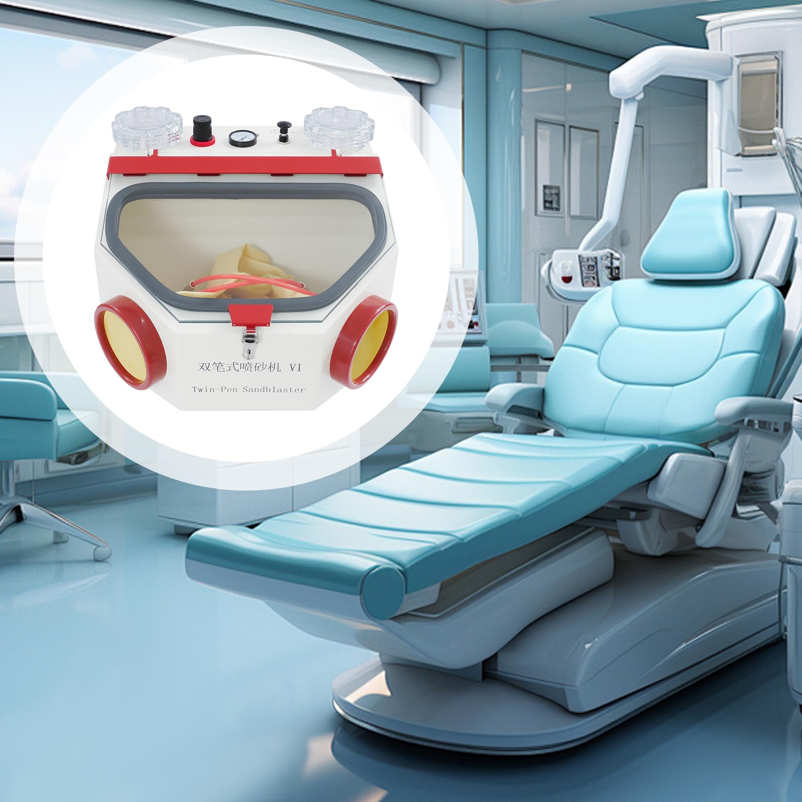 Sabbiatrice professionale 220 V lucidatrice sabbiatrice sabbiatrice sabbiatrice fine sabbiatrice tecnica dentale lucidatura