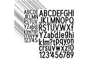 Essential 1.5 Inch Letter Stickers: Your Adhesive Alphabetical Ally
