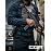 CQR CLSX Tactical Belt, Military Style Heavy Duty Belt, Webbing EDC Quick-Release Buckle, Flex Poly Police Navy, XX-Large