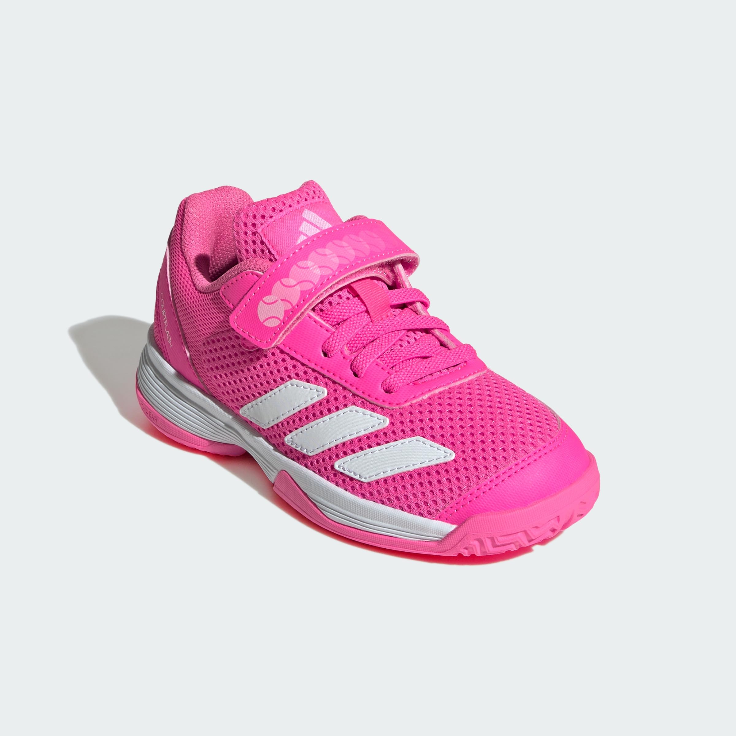 adidas Uniseks - dzieci Courtflash Kids Comfort Closure Tennis ShoesBUTY