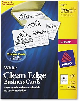 AVE5877 - Avery Clean Edge Business Card