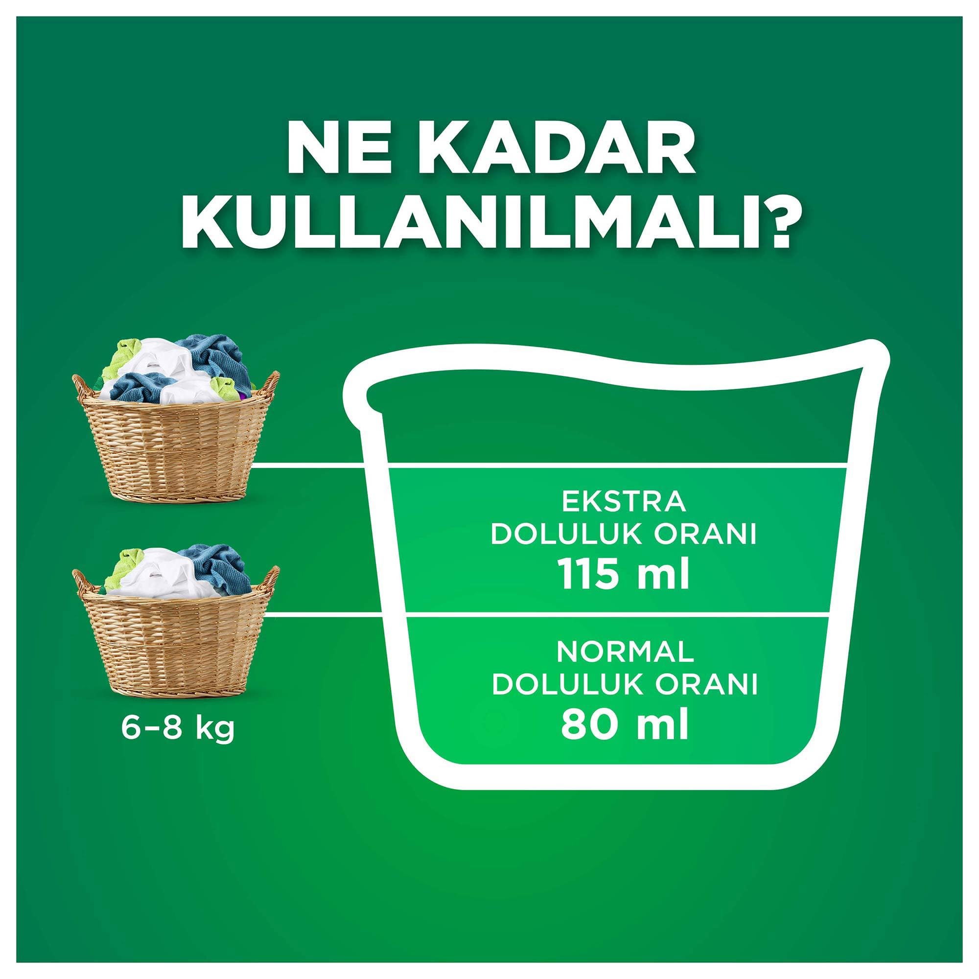 Ariel Sıvı Çamaşır Deterjanı Renklilere Özel 32 Yıkama (3 paketi)