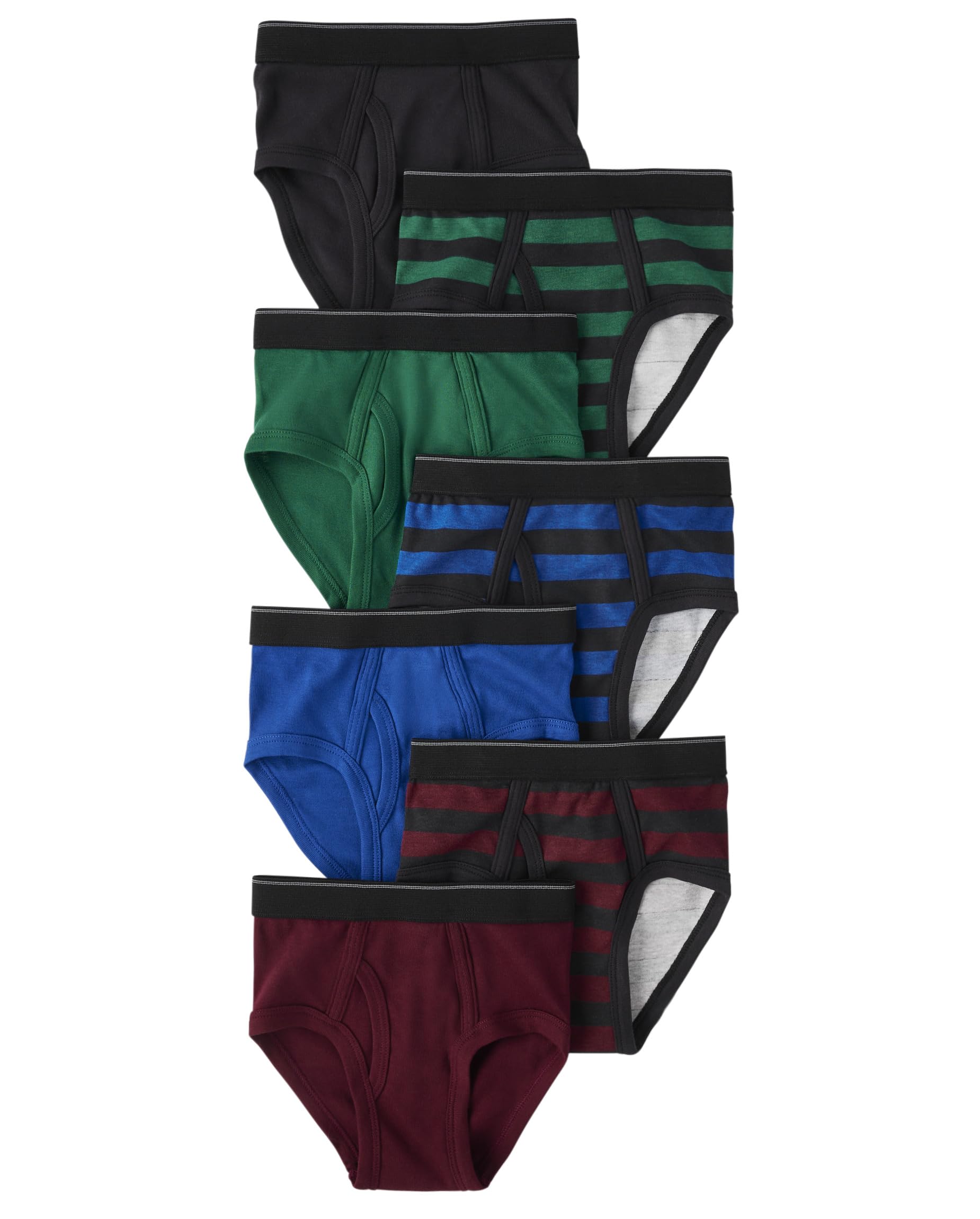 The Childrens Place Baby Boys And Toddler Cotton Briefs Underwear Variety 7-pack
