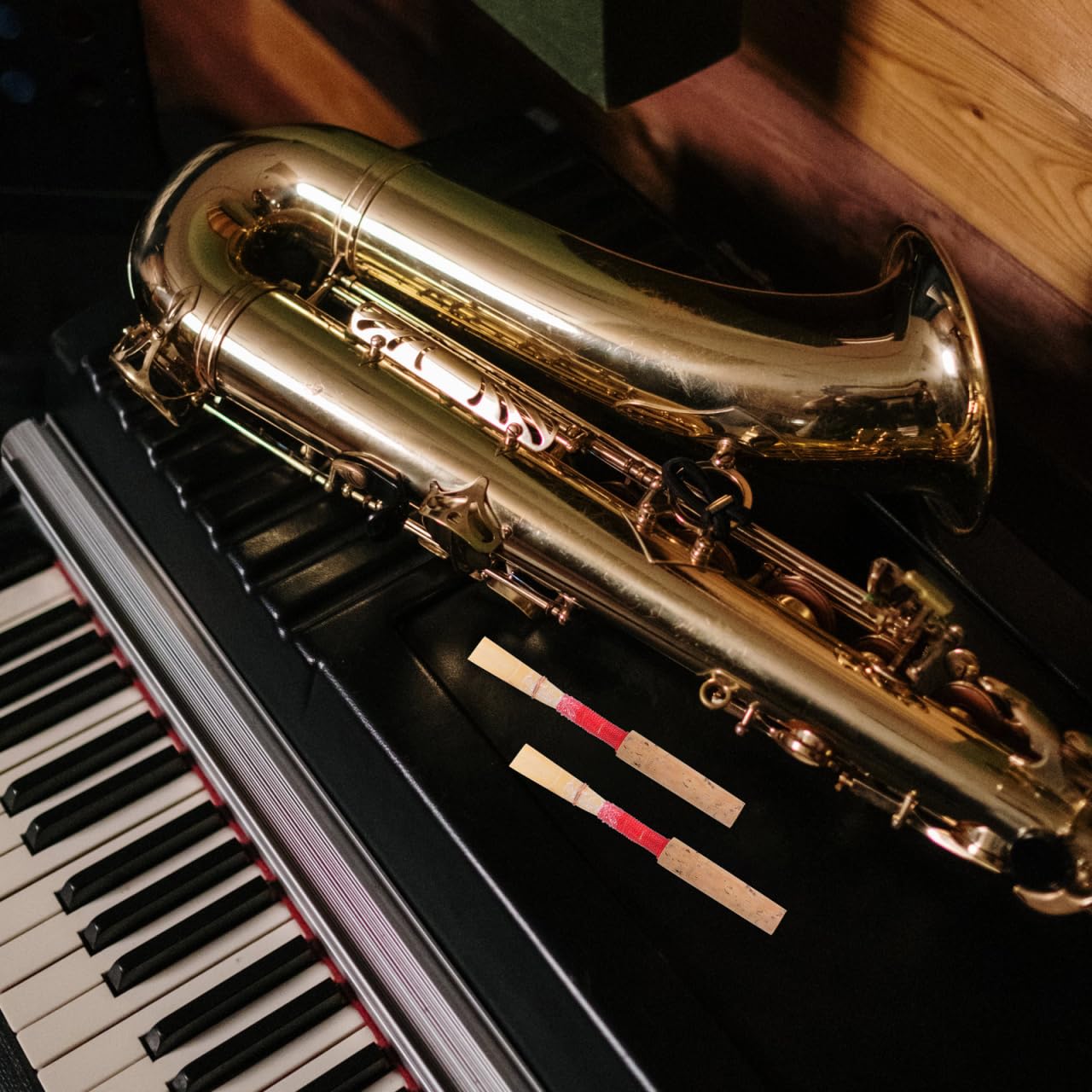 BESPORTBLE Ance Naturali Per Oboe 2 Pezzi Kit Di Ricambio Per Strumenti a Fiato Ancia Morbida Per Principianti Con Montaggio Preciso E Suono Melodioso Per Esibizioni E Pratica