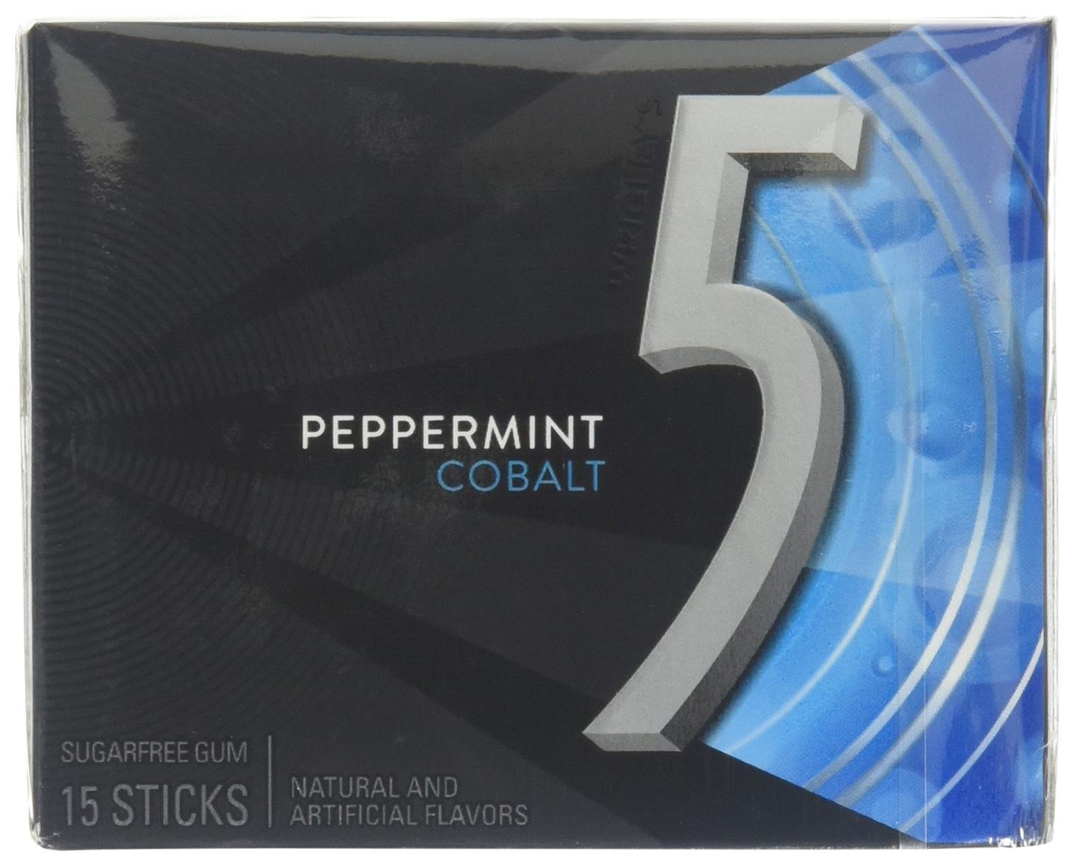 Cobalt Sugar Free Gum 15-Piece Pack of 10
