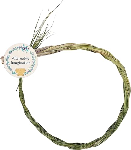 Alternative Imagination Trenza de incienso Sweetgrass, extra grande (24 pulgadas +)