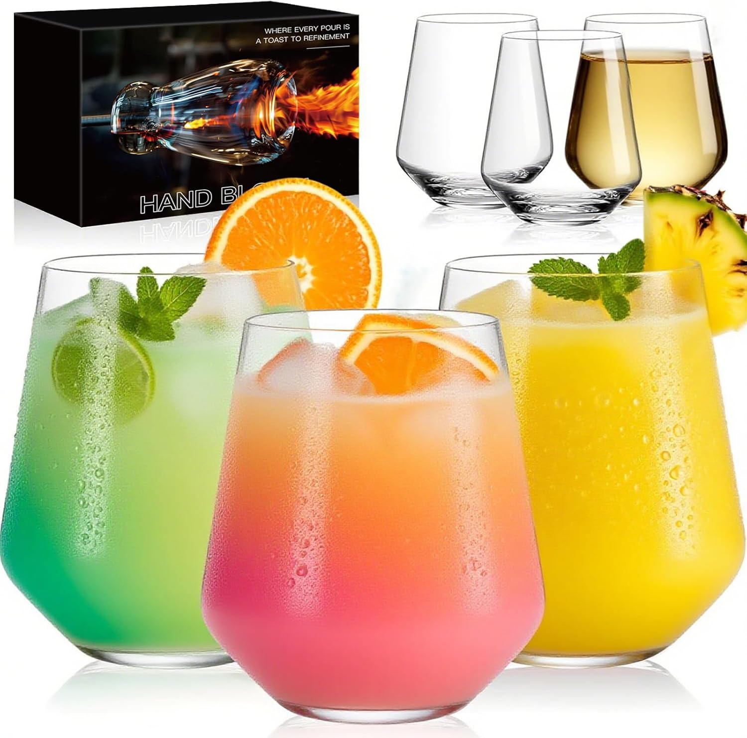 Stemless-6 Count Stemless-6 Count