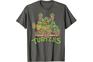 Teenage Mutant Ninja Turtles Multiple Smiles & Slices Tee T-Shirt