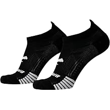 Brooks Ghost Lite No Show Socks I Performance Running, Comfort Fit with Arch Support for Men & Women 2-Pack Set