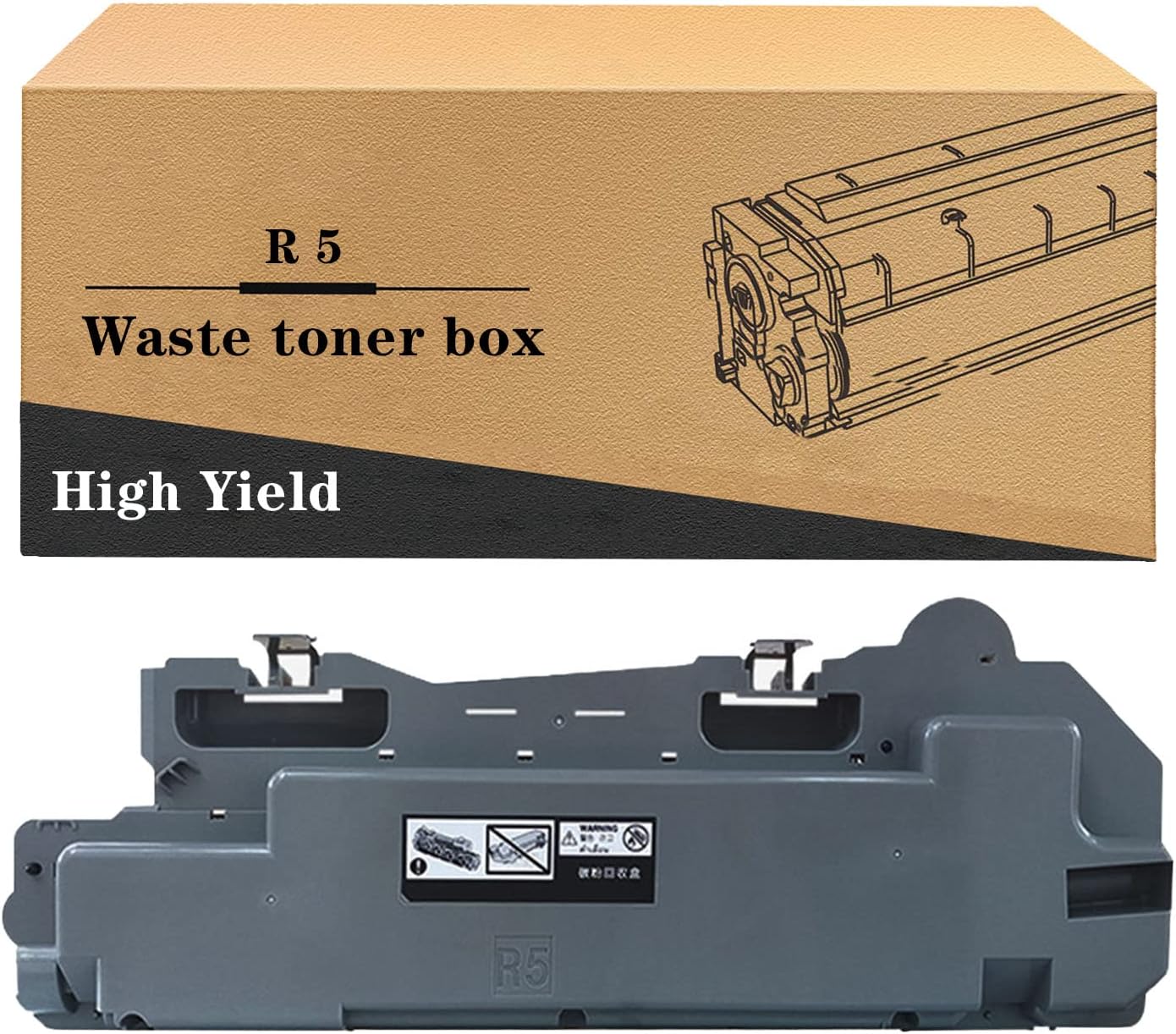 MYSEC Waste Container Compatible R5 Waste Toner Box Replacement for