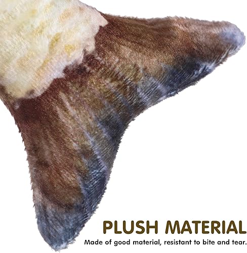 Miniatura 9 de Gadpiparty Juguete de peluche de pez de simulación de 7.8 pulgadas, almohada suave para decorar peces de hierba, almohada de felpa para decoración