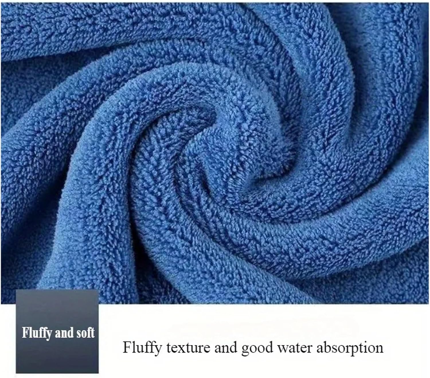 6pcs Thickened Microfiber Towel Set, 40x80cm/15.7"x31.5", Absorbent Quick-Drying Suitable for Family Fitness and Travel(Mixed Colors 6pcs)