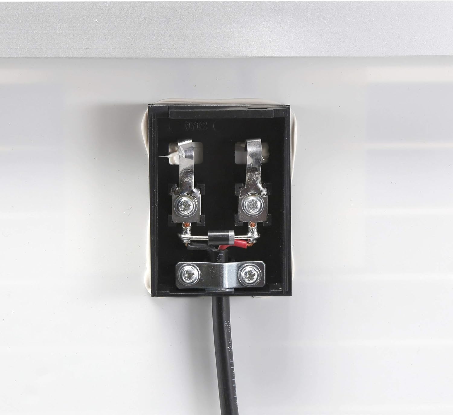 20 Watt 12 Volt Solar Panel with Mounting Bracket and Needed Installation Hardware