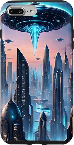 Vista 19 de iPhone 13 Pro Alien Abduction UFO Space Ship UAP Flying Saucer Case