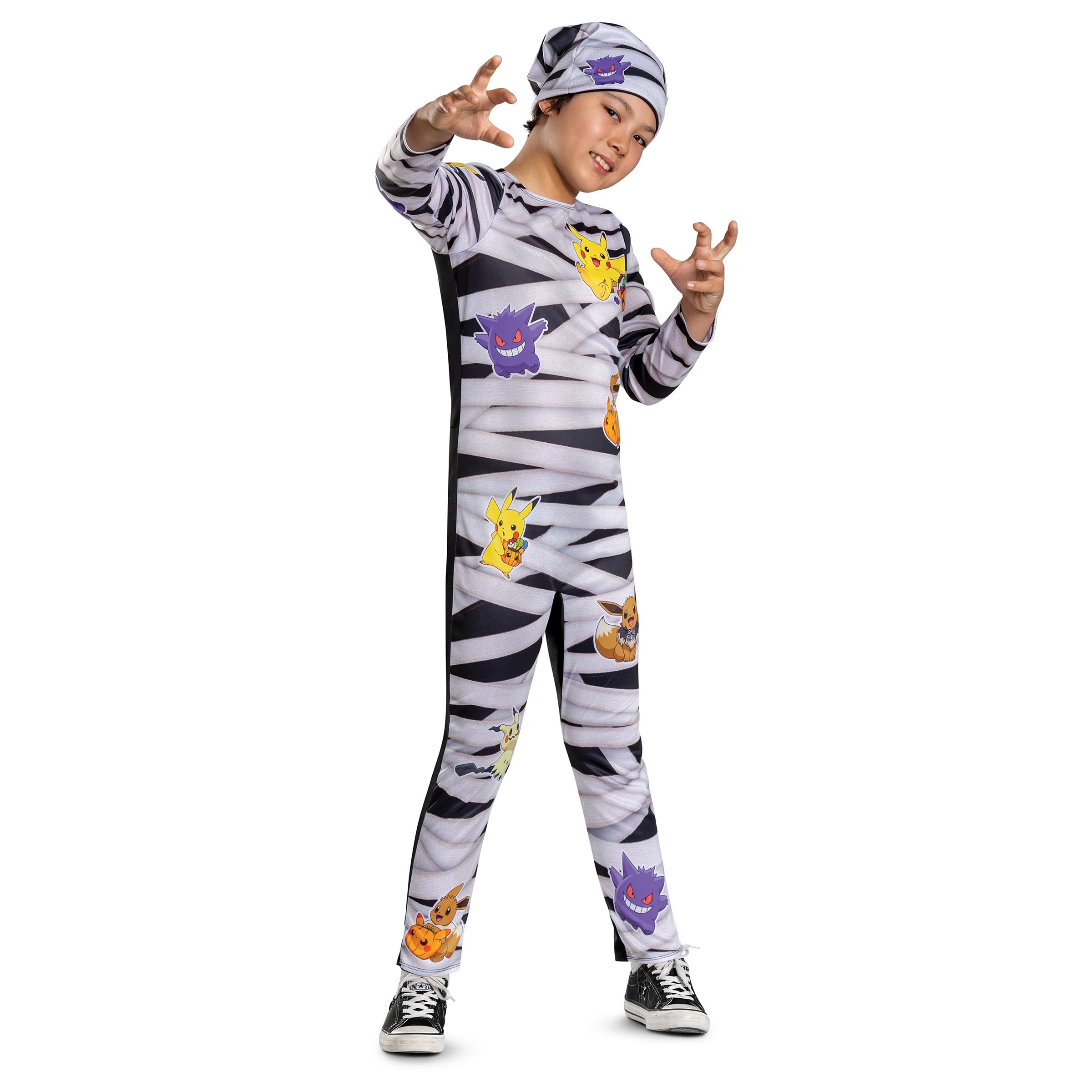 Disguise Pokémon Spooky Mummy Kostüm für Kinder, für Kinder von 5-6 Jahren