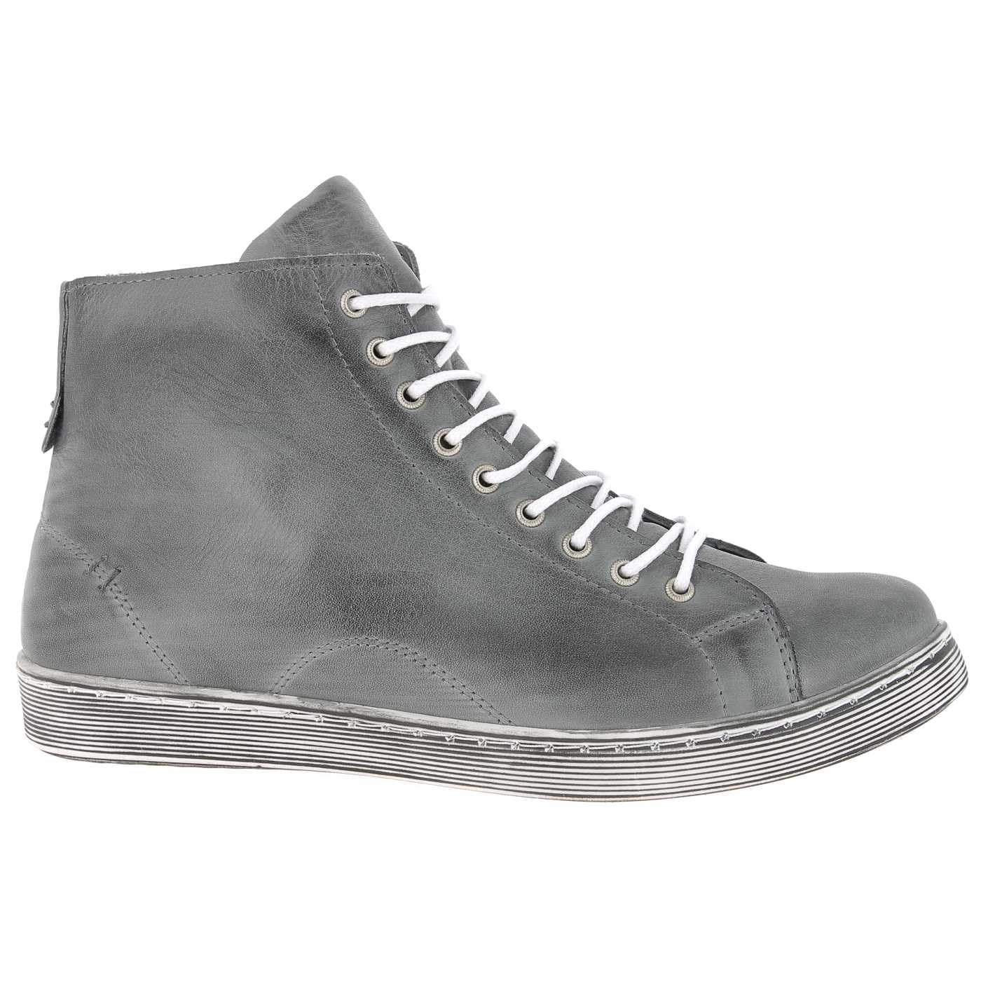 Andrea Conti Lace-Up Boots 0341500 High-Top Trainers Lace-Up Boots, Gray, 9 UK