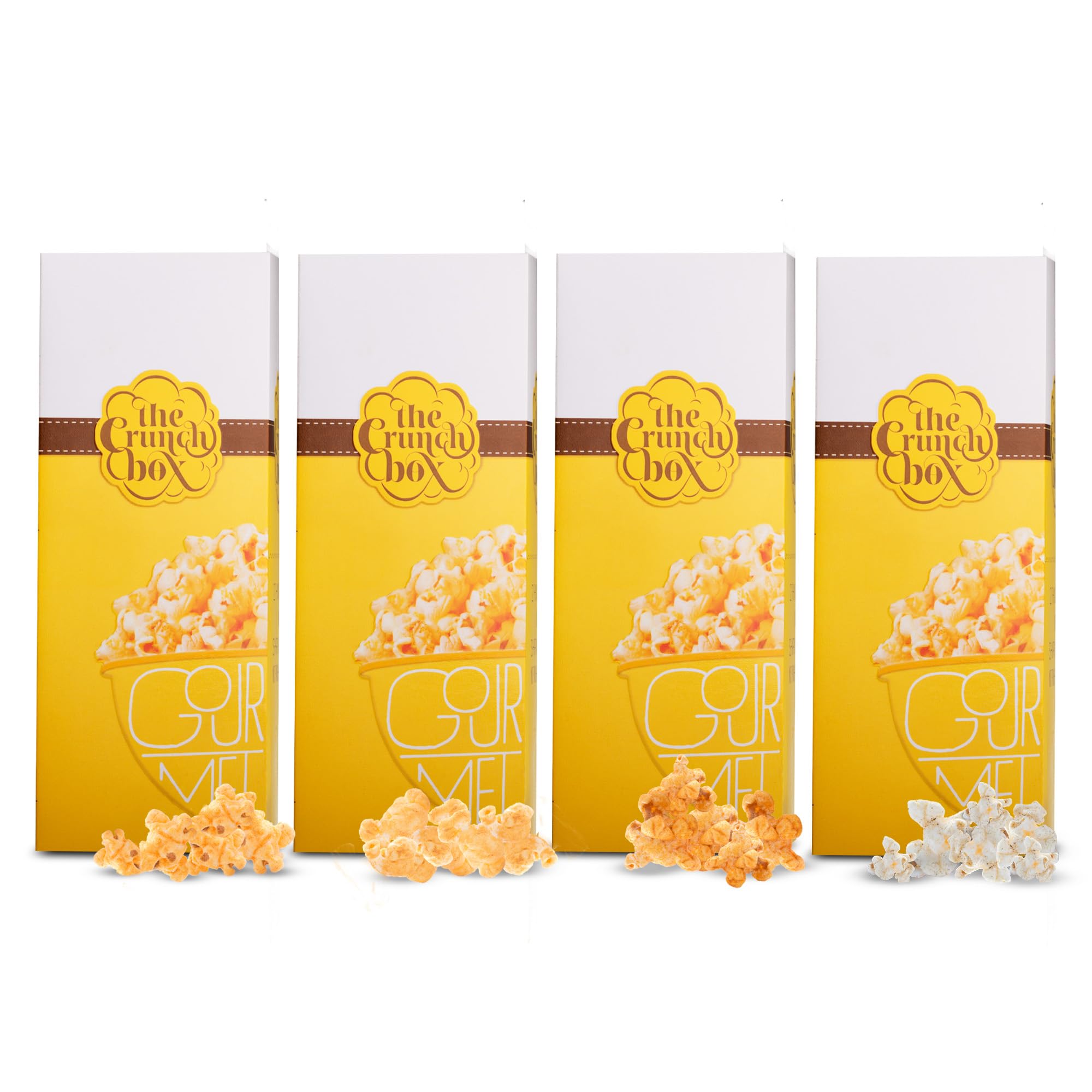 The Crunch Box (Combo Pack of 4) Bestselling Savory Popcorn- Cheese, Pizza, BBQ & Himalayan Salt - 120 GMS (B089FBQJRD) Amazon Price History, Amazon Price Tracker
