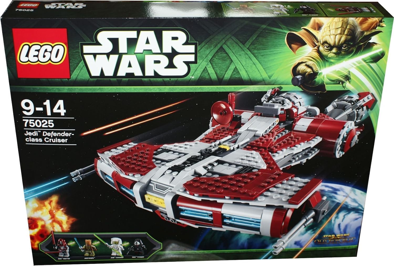 LEGO Star Wars 75025 Jedi Defender Class Cruiser - Image 3