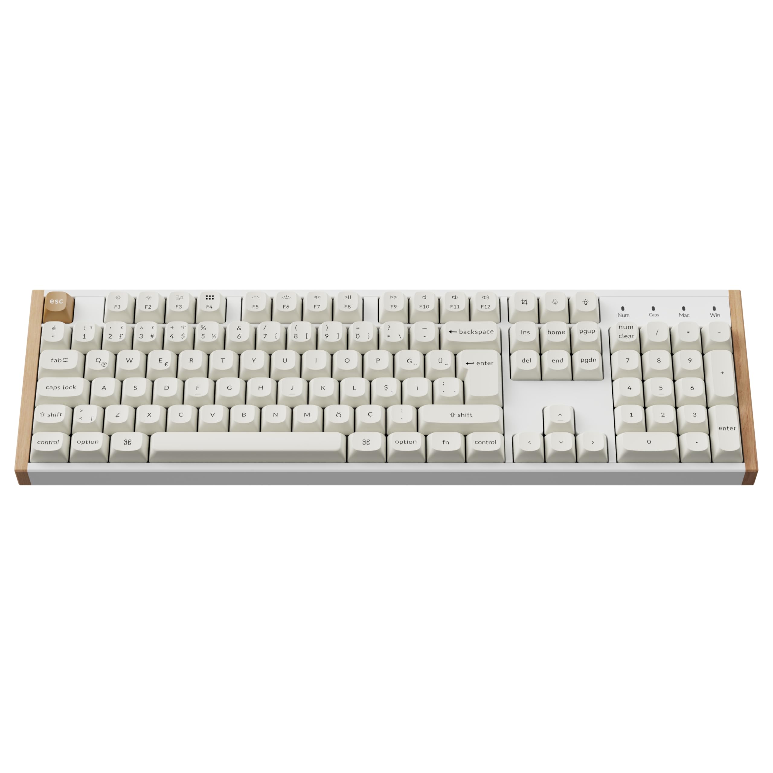Keychron K10 HE Kablosuz Manyetik Bulutsu Anahtar Özel Klavye (K10H-Q1-TR)