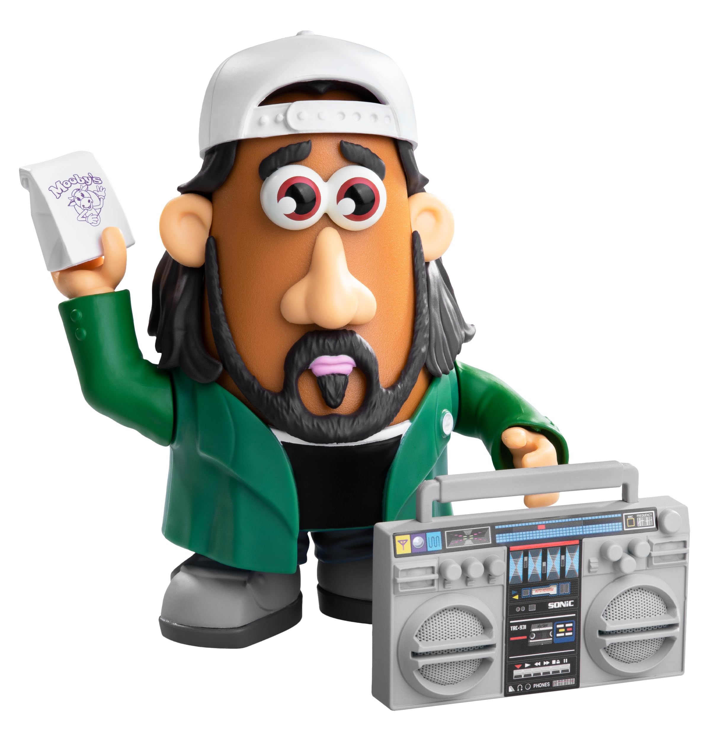Poptaters Silent Bob - Includes 15 Removable, Interchangeable Facial and Body Parts Including one Surprise Potato Head Original Piece! Ages 8+