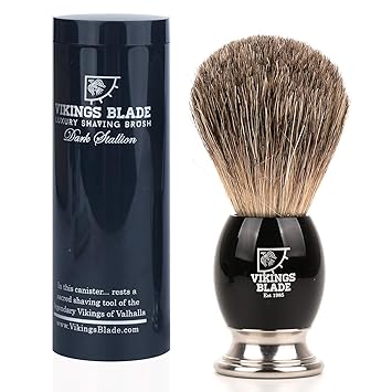 Luxury Shaving Brush for Men by VIKINGS BLADE, Ultra Heavy