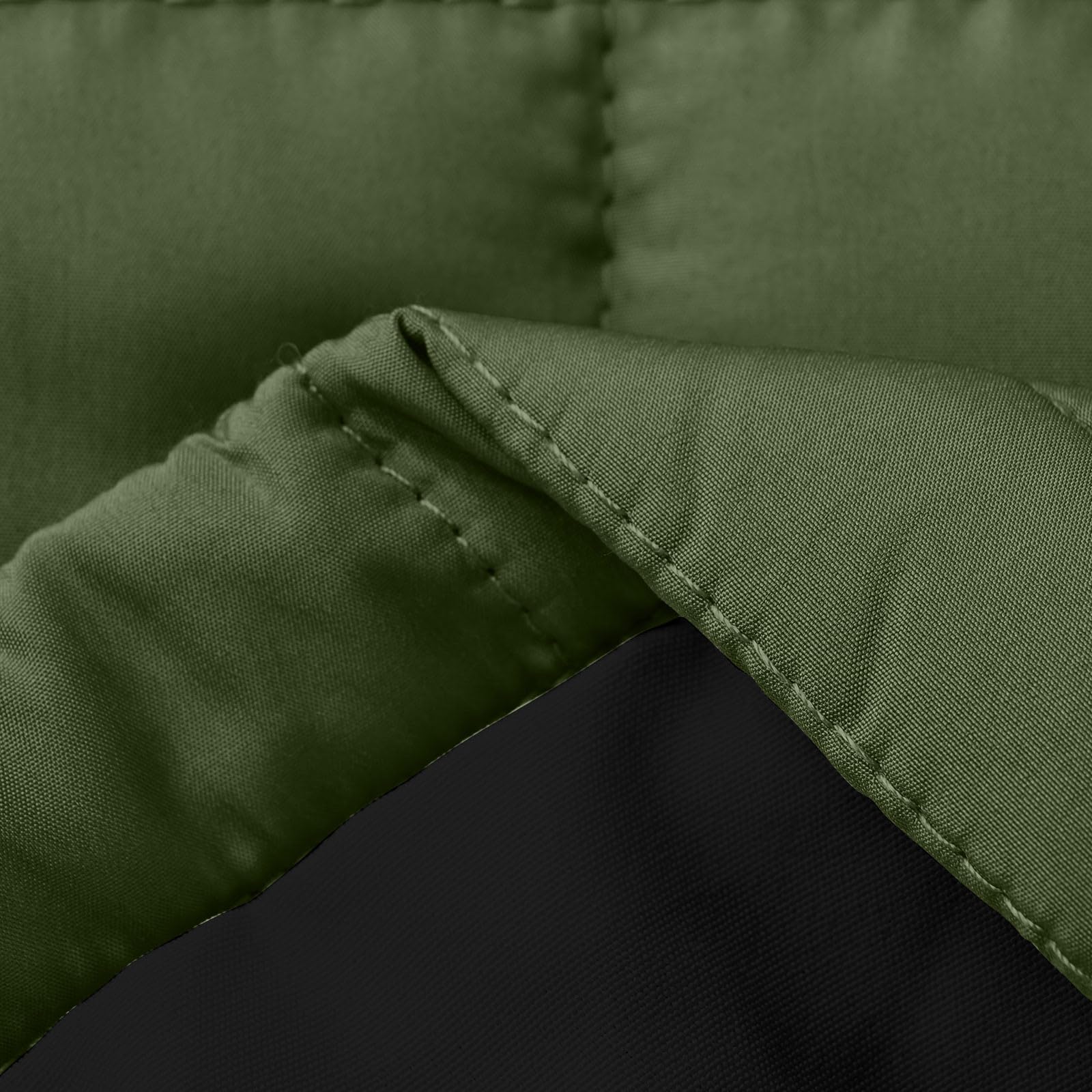 Doudoune matelassée pour femme - Manteau d'hiver chaud et rembourré à manches longues et à col montant - Fermeture éclair - Coupe-vent - Coupe ample - Pour randonnée, voyage, marche