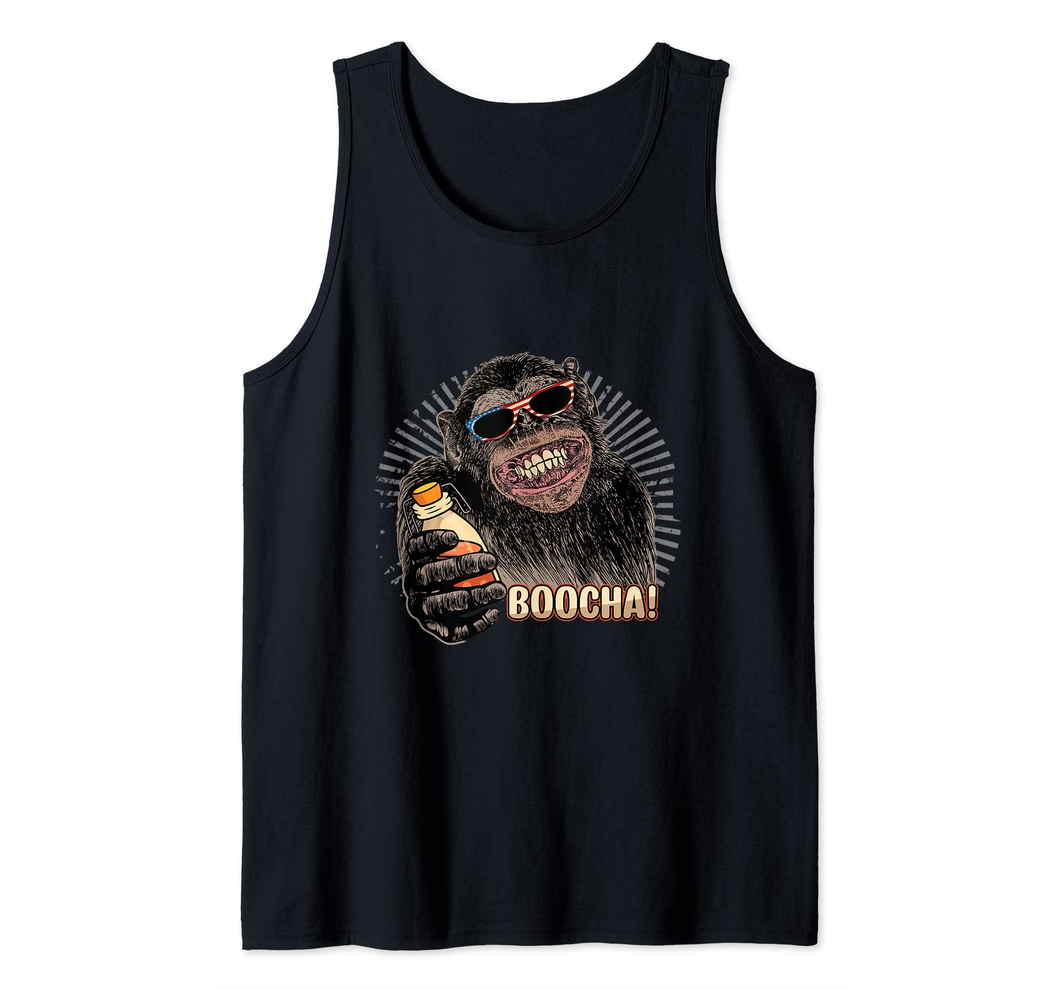 Funny Boocha Gorilla | Kombucha Mushroom Tea | Scoby Tank Top
