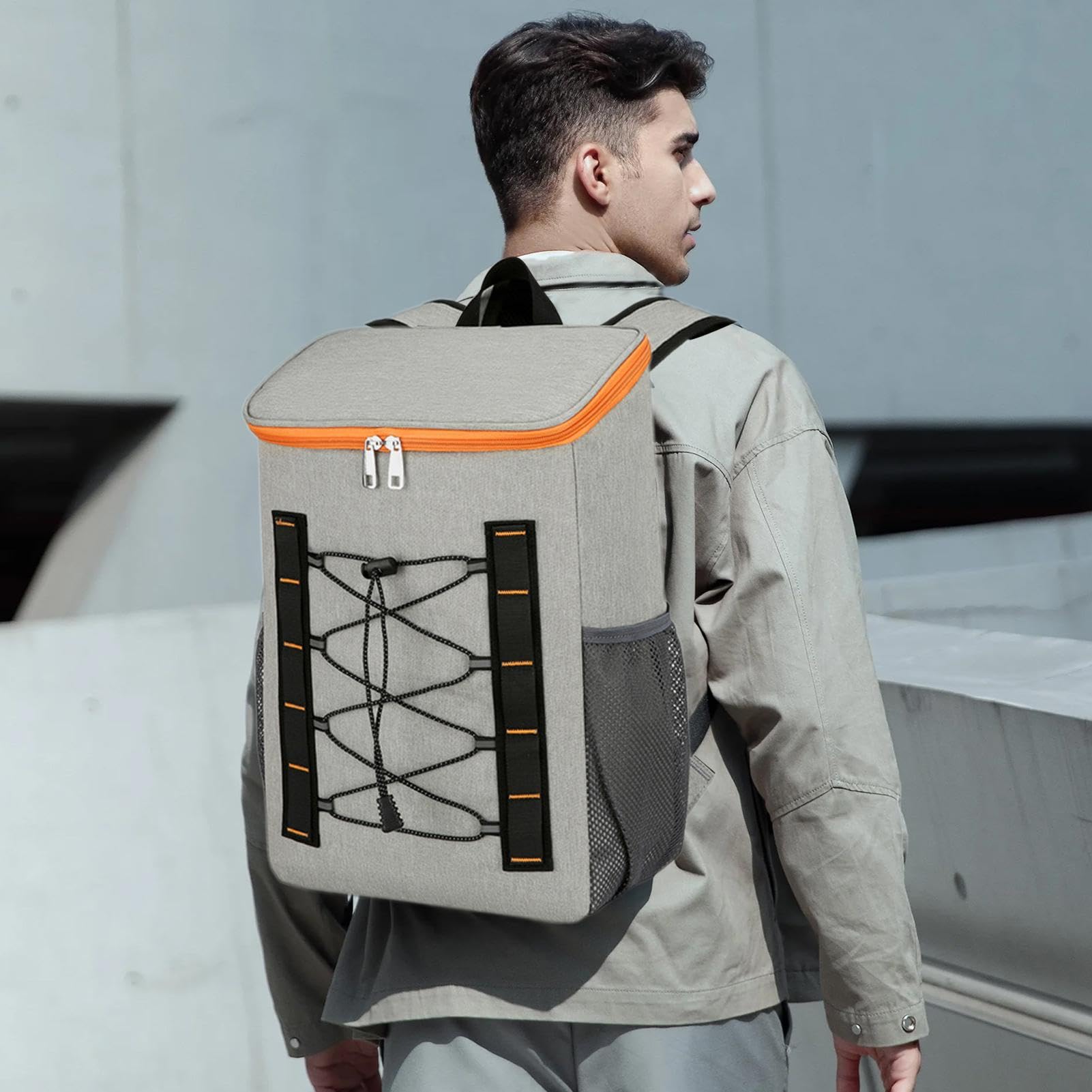 Picknick -Rucksackkühler, Picknick -Rucksacktasche Große isolierte